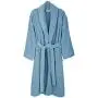 Pinzon Terry Bathrobe 100% Cotton, Marine, Small / Medium