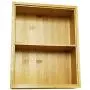 Jaycee Woodworks Stash Boxes Combo with Rolling Tray | 1 Smell Proof Stash Jar and Herb Grinder | 100% Bamboo Storage Boxes with Magnetic Lock and Removable Dividers