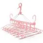 EvaroFly Multipurpose Portable Folding Hanger, Save Space Storage Clothes Hanger, Travel -Pink 53x41x40cm EvaroFly Multipurpose Portable Folding Hanger, Save Space Storage Clothes Hanger, Travel -Pink 53x41x40cm