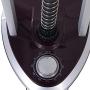 HOMCOM Fabric Garment Steamer for Clothes, Hanging Full Size, 2.8 Liter, 1350W, 2 Power Settings, Dark Red