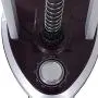 HOMCOM Fabric Garment Steamer for Clothes, Hanging Full Size, 2.8 Liter, 1350W, 2 Power Settings, Dark Red