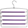 WUSHIYU-home Suit Hangers Clothes Pants Pant Slack Hangers Swing Arm Hangers-Multi Layers Pants Hangers Closet Storage for Pants Jeans Scarf Hanging (Color : Purple) WUSHIYU-home Suit Hangers Clothes Pants Pant Slack Hangers Swing Arm Hangers-Multi Layers Pants Hangers Closet Storage for Pants Jeans Scarf Hanging (Color : Purple)