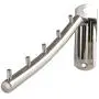 AIYoo 2 Pack Folding Wall Mounted Clothes Hanger Rack, Clothes Hook Stainless Steel Garment Hooks with Swing Arm Holder Closet Storage Organizer for Laundry Room Bedrooms Bathrooms AIYoo 2 Pack Folding Wall Mounted Clothes Hanger Rack, Clothes Hook Stainless Steel Garment Hooks with Swing Arm Holder Closet Storage Organizer for Laundry Room Bedrooms Bathrooms