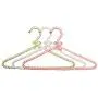 10pcs Random Color Fancy Pearl Bow-Knot Clothes Hanger, Non Slip Plastic Wedding Dress Shirts Suits Hanger for Lady Girl 10pcs Random Color Fancy Pearl Bow-Knot Clothes Hanger, Non Slip Plastic Wedding Dress Shirts Suits Hanger for Lady Girl