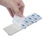 VaLaVie No Drilling Stainless Steel Towel Hook with 3M Self Adhesive Gum - Durable Hanger for Bath Robe/Coat, Kitchen Towel/Loofah (3-Hook)