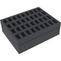 Feldherr Storage Boxes Compatible with 72 Miniatures Plus Tanks or Monster