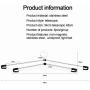 8 PCS Adjustable Multi-Functional Stainless Steel DIY Telescopic Clothes Hanger Wardrobe Hanger for Kids and Adults Decoration 8 PCS Adjustable Multi-Functional Stainless Steel DIY Telescopic Clothes Hanger Wardrobe Hanger for Kids and Adults Decoration