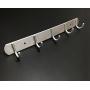 Saim Aluminium Alloy 5 Hanger Towel Hat Coat Clothes Wall Mount Rack Hook Saim Aluminium Alloy 5 Hanger Towel Hat Coat Clothes Wall Mount Rack Hook