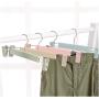 10pcs Hangers for Clothes Plastic Clip Stand Hanger Pants Skirt Kid Clothes Adjustable Pinch Grip Random Color 10pcs Hangers for Clothes Plastic Clip Stand Hanger Pants Skirt Kid Clothes Adjustable Pinch Grip Random Color