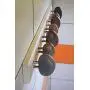 Beach stone Towel Rack - Stone towel hooks - Towel holder - Wall clothes hanger with 7 stones Beach stone Towel Rack - Stone towel hooks - Towel holder - Wall clothes hanger with 7 stones