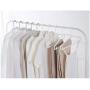 10pcs Random Color 38cm Adult Plastic Hangers for Clothes Non-Slip Hanger