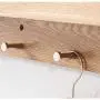 WZP Clothing Display Rack Creative Wall Rack Bedroom Hanger,Solid Wood Coat Rack Wall-Mounted Wall Hanger Hook Bearing Strong/As Shown / 48.5CM WZP Clothing Display Rack Creative Wall Rack Bedroom Hanger,Solid Wood Coat Rack Wall-Mounted Wall Hanger Hook Bearing Strong/As Shown / 48.5CM