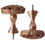 uxcell Curtain Tieback Hooks Zinc Alloy Vintage Copper Tone Tassel Drapery Holder Window Holdback Wall Hook Clothes Hangers 2pcs