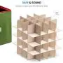 Christmas Ornament Storage Boxes With Lid - Protect and Keeps Safe Up To 64 Holiday Ornaments & Xmas Decorations Accessories, Durable Non-Woven Ornament Storage Container, 3 Christmas Ornament Storage Boxes With Lid - Protect and Keeps Safe Up To 64 Holiday Ornaments & Xmas Decorations Accessories, Durable Non-Woven Ornament Storage Container, 3