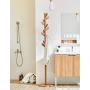 Y.H.Valuable Coat Racks Modern Floor Coat Rack Oak Disc Hanger Living Room Bedroom Simple Clothes Rack Wood Color Floor Hanger Entryway Furniture Y.H.Valuable Coat Racks Modern Floor Coat Rack Oak Disc Hanger Living Room Bedroom Simple Clothes Rack Wood Color Floor Hanger Entryway Furniture