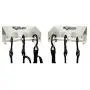 Pit Posse Tie Down Hangers (Set of 2) (Silver) Pit Posse Tie Down Hangers (Set of 2) (Silver)