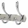 Coat Hook WEBI Classic Robe Bath Kitchen Towel Utensil Utility Hook Garment Rack Hanger Rail Holder Wall Mounted,Chrome Finish, Aluminium Alloy