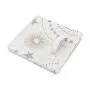 Sweet Jojo Designs Blush Pink, Gold and Grey Star and Moon Girl Baby Nursery or Kids Room Small Fabric Toy Bin Storage Boxes Chest for Celestial Collection