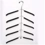 2pcs Random Color Clothes Hanger Clothing Organizer Multi Layers Cloth Hanger Hook Hangers Clothes Holder Rack