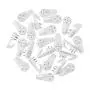 Non-Trace Wall Picture Hook, Dedoot Pack of 24 Non Trace Wall Hooks Plastic Invisible Traceless Hardwall Hanging Hook for Picture Photo Frame Hangers, White Non-Trace Wall Picture Hook, Dedoot Pack of 24 Non Trace Wall Hooks Plastic Invisible Traceless Hardwall Hanging Hook for Picture Photo Frame Hangers, White