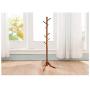 QQAA Coat Rack Floor-Standing Solid Wood Modern Minimalist Bedroom Living Room Hall Hanger Simple Clothes Hanger (Color : D)