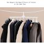 JJseason Hangers Clothes Hangers Multifunctional Suit Hangers Nonslip Shirt Hangers Swivel 360 Hooks Clothing Hangers Heavy Duty Coat Hangers Space Saving Dress Hangers Pants Hangers