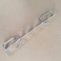 Childplaymate 6pcs Stainless Iron Closet Hook Cloth Hanger Wardrobe Organizer Space Saver