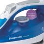 Panasonic NI-M300TA 1500W Advanced Titanium Coated Sole Plate, Vertical, Blue/White Steam/Dry Iron