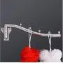 Family Room Accessories Stainless Steel Wall Mount Clothes Hanger Rack Hook Swing Arm Ball Rotary Holder 5pcs Family Room Accessories Stainless Steel Wall Mount Clothes Hanger Rack Hook Swing Arm Ball Rotary Holder 5pcs