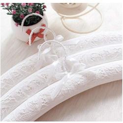 5pcs Random Color Wedding Dress Hanger, Clothes Hangers, Rack Hooks Non-Slip, Vintage lace Hangers, Romantic lace Dress Hanger
