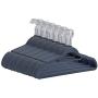 10pcs Random Color Slim Velvet Hangers, Space Saving Non-Slip Pile Coating Velour Hangers Clothes Storage Holder Hanger