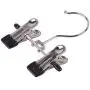 KYCPTNFJ 5 Pcs Adjustable Stainless Steel Shoe Rack Pants Folder Boot Hanger Holder Portable Travel Laundry Hanging Clothes Sock Clip KYCPTNFJ 5 Pcs Adjustable Stainless Steel Shoe Rack Pants Folder Boot Hanger Holder Portable Travel Laundry Hanging Clothes Sock Clip