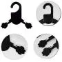 Legendog Pet Clothes Hanger, 10Pcs Dog Clothes Hanger Paw Shaped Pet Clothing Hanger for Dog Cat (S-L) Legendog Pet Clothes Hanger, 10Pcs Dog Clothes Hanger Paw Shaped Pet Clothing Hanger for Dog Cat (S-L)
