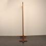 ZEMIN Floor Standing Coat Rack Clothes Hat Stand Hanger Hooks Rod Wood Smooth Simple Style, Brown, 85x36x168CM (Color : Brown)