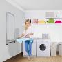 Duwee 14''x38'' Wall Mounted and Door Mounted Ironing Board with Heat Resistant Cover Duwee 14''x38'' Wall Mounted and Door Mounted Ironing Board with Heat Resistant Cover