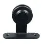 SMARTSTANDARD Sliding Barn Door Hardware Hangers 2pcs (Black) (T Shape Hangers)