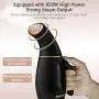 Kimryde Portable Steamer for Clothes, 8 in 1 Handheld Garment/Fabric Steamer, 210ml Powerful Steam Iron for Home/Travel, Wrinkle Remover-Clean-Sterilize-Sanitize-Refresh-Treat-Defrost (Black Gold)