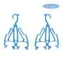 HJYPYJ Magic Hanger,360?? Rotate Magical Hangers,Double Hook Windproof PP Hanger,Space-Saving Organizer Hangers, Not Easily Deformed/Blue / 2 pcs HJYPYJ Magic Hanger,360?? Rotate Magical Hangers,Double Hook Windproof PP Hanger,Space-Saving Organizer Hangers, Not Easily Deformed/Blue / 2 pcs