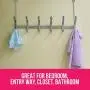 Berry Ave Door Hanger Wall Hooks | Mounted Rack for Coats, Hats, Robes, Towels, and Umbrellas | Over-the-Door Mount with Chrome Finish | Closet & Bathroom Organizer Berry Ave Door Hanger Wall Hooks | Mounted Rack for Coats, Hats, Robes, Towels, and Umbrellas | Over-the-Door Mount with Chrome Finish | Closet & Bathroom Organizer