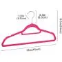 Flexzion Velvet Hanger 30 Pack - Non Slip Dress Hanger with Accessory Bar Space Saving, Strong and Durable with 360 Degree Swivel Hook, Contoured Shoulder for Shirts Clothes Coat Suit Pants (Pink) Flexzion Velvet Hanger 30 Pack - Non Slip Dress Hanger with Accessory Bar Space Saving, Strong and Durable with 360 Degree Swivel Hook, Contoured Shoulder for Shirts Clothes Coat Suit Pants (Pink)