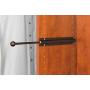 Standard Valet Rod, Oil Rubbed Bronze, 2 Pack 12 in. Closet Organizer