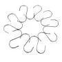 Outflower 5 Pieces for Sale S-style in Polished Stainless Steel Metal Hooks S- Shaped Hooks Hanging Hooks Hangers for Kitchen Bedroom and Bathroom