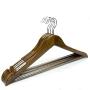 JHW Wood Clothes Hanger Clothing Hanger Skirt Dress Hanger LP02 10PCS Each Lot