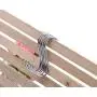 MiFeng 20 Pack Heavy Duty, S Hooks Stainless Steel S Shaped Hanging Hooks 3.5" Hangers for Kitchen, Bathroom, Bedroom and Office