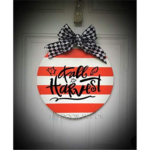 Fall Harvest Round wreath thanksgiving door hanger Fall Harvest Round wreath thanksgiving door hanger
