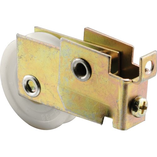 Slide-Co 163565 Mirror Door Roller Assembly, 1-1/2-Inch, Nylon