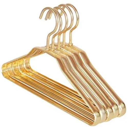 10pcs Random Color Clothes Hangers Aluminum Metal Luxury Anti-Rust Shirts Dress Coat Rack Waterproof Hangers Rack 10pcs Random Color Clothes Hangers Aluminum Metal Luxury Anti-Rust Shirts Dress Coat Rack Waterproof Hangers Rack