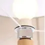 XIN Home Floor Lamp, Floor-Standing Reading Led, Nordic Simple Wooden Hanger Living Room Bedroom Den Creative Floor-Lamp Eye Protection Vertical Table Lamp