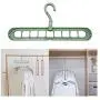 Efaster 9 Hole Clothes Hanger Space Saving Hangers, Multifunction 360° Rotatable Durable Plastic Magic Hangers Organizer,Towel Hook Closet Organizer Plastic Storage Rack,Wrinkle-Free Clothes (Green) Efaster 9 Hole Clothes Hanger Space Saving Hangers, Multifunction 360° Rotatable Durable Plastic Magic Hangers Organizer,Towel Hook Closet Organizer Plastic Storage Rack,Wrinkle-Free Clothes (Green)