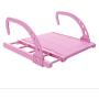 Multipurpose Folding Drying Rack Outdoor Portable Clothes Hanger Balcony Laundry Dryer Airer (Pink)